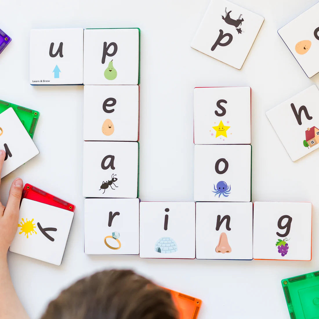 Learn & Grow Tile Topper - Lower Case Alphabet