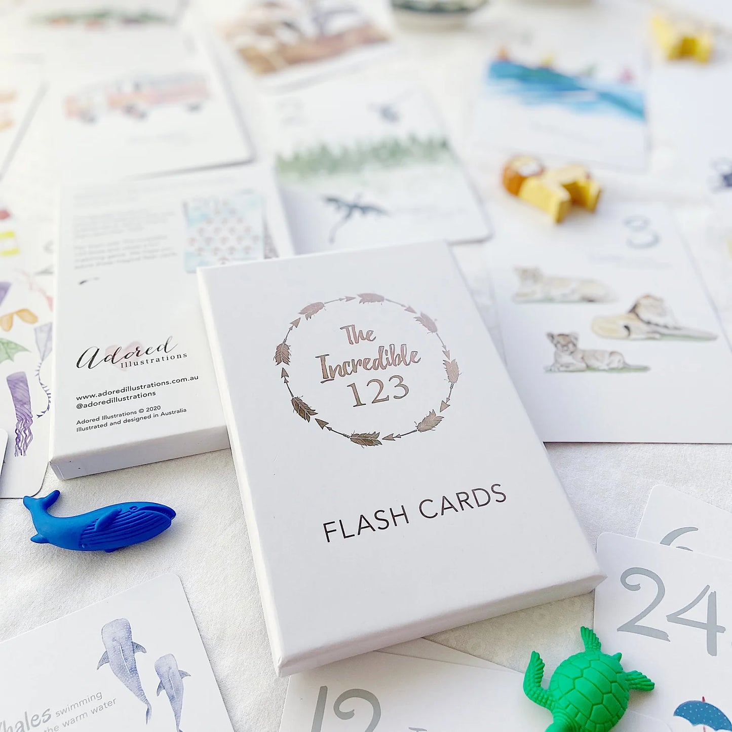 The Incredible 123 Flash Cards