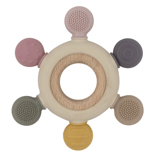 Multi Surface Teething Wheel - Assorted