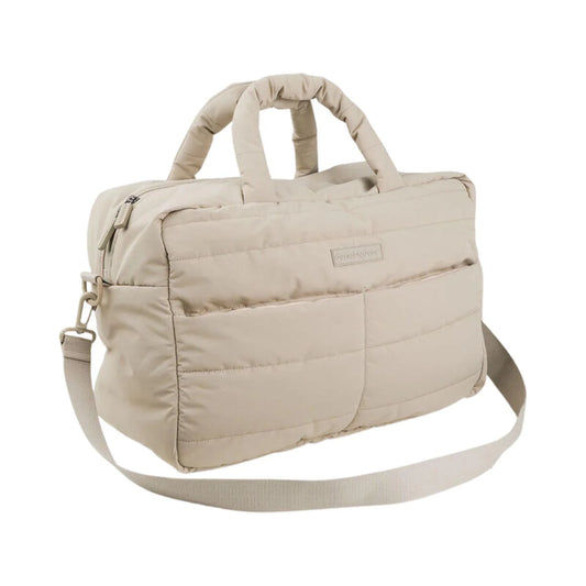 Quilted Changing Bag  - Sand