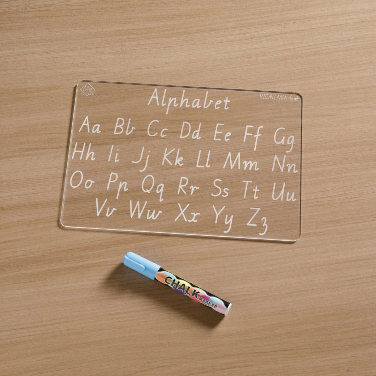 PREORDER Alphabet Learning Board