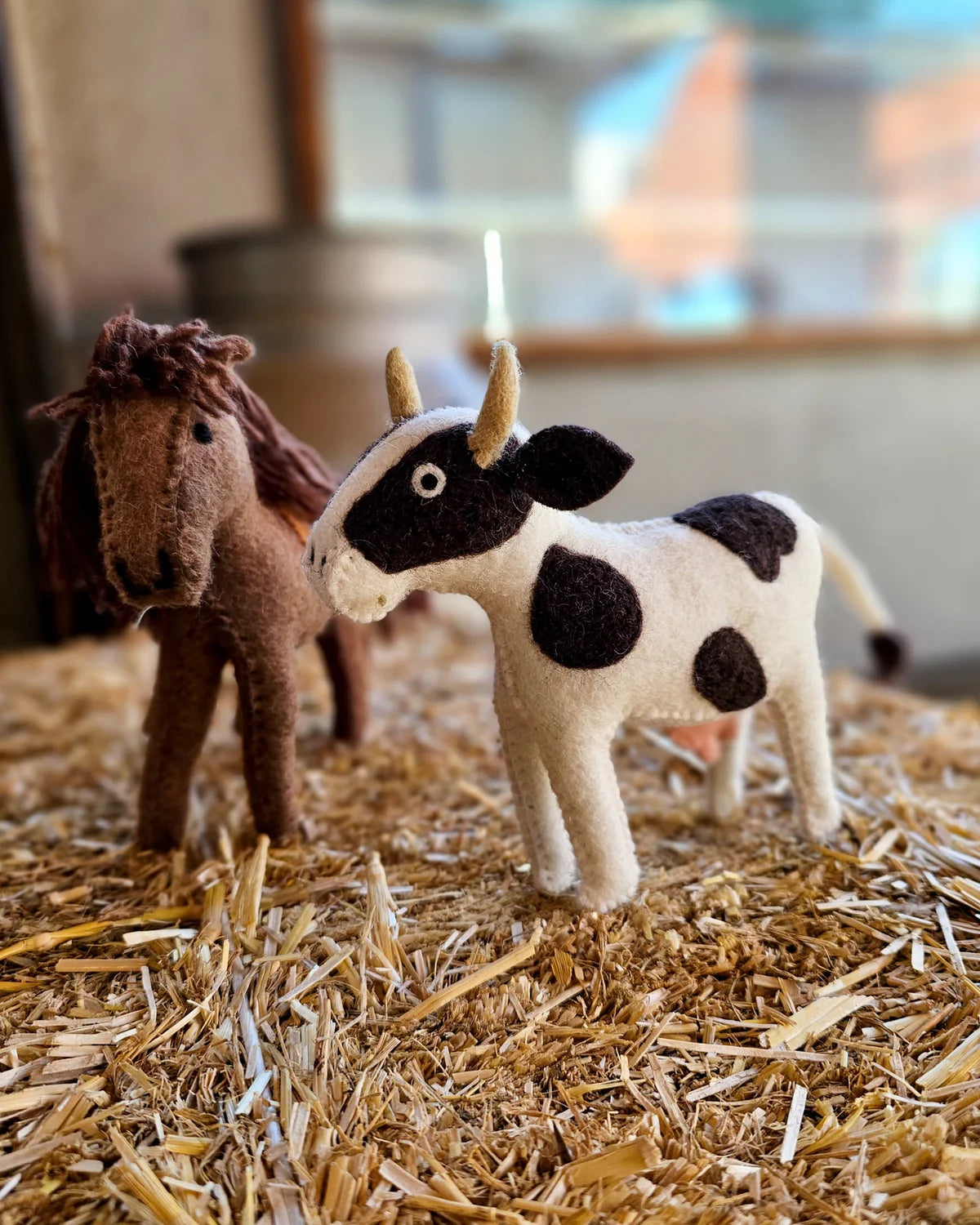 Felt Cow