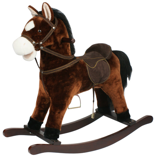Rocking Horse - Brown with Reigns