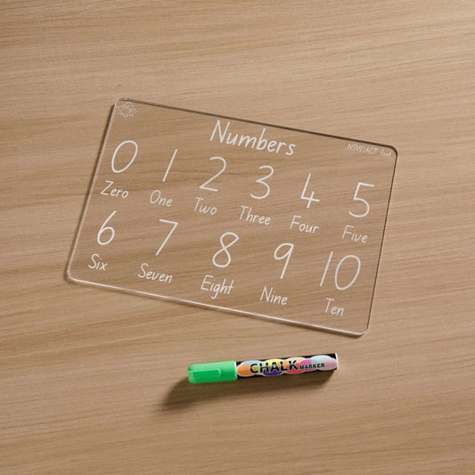 PREORDER Numbers Learning Board (1 to 10)