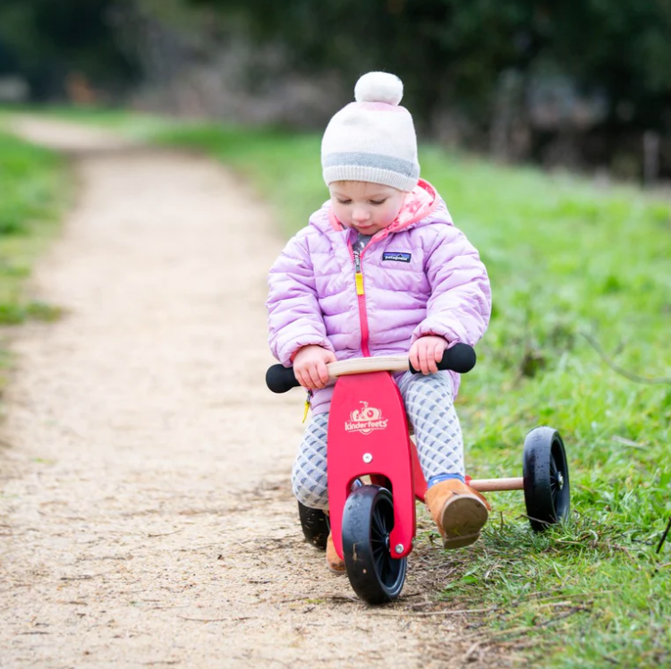 Tiny Tot 2 in 1 Balance Bike & Trike - Assorted