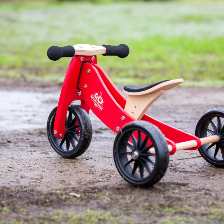 Tiny Tot 2 in 1 Balance Bike & Trike - Assorted