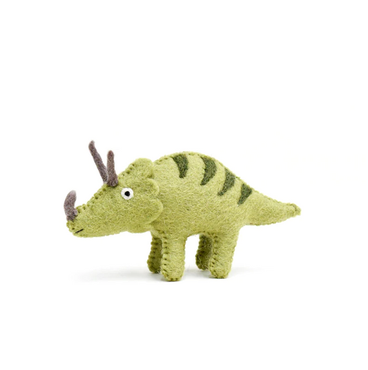 Felt Triceratops Dinosaur