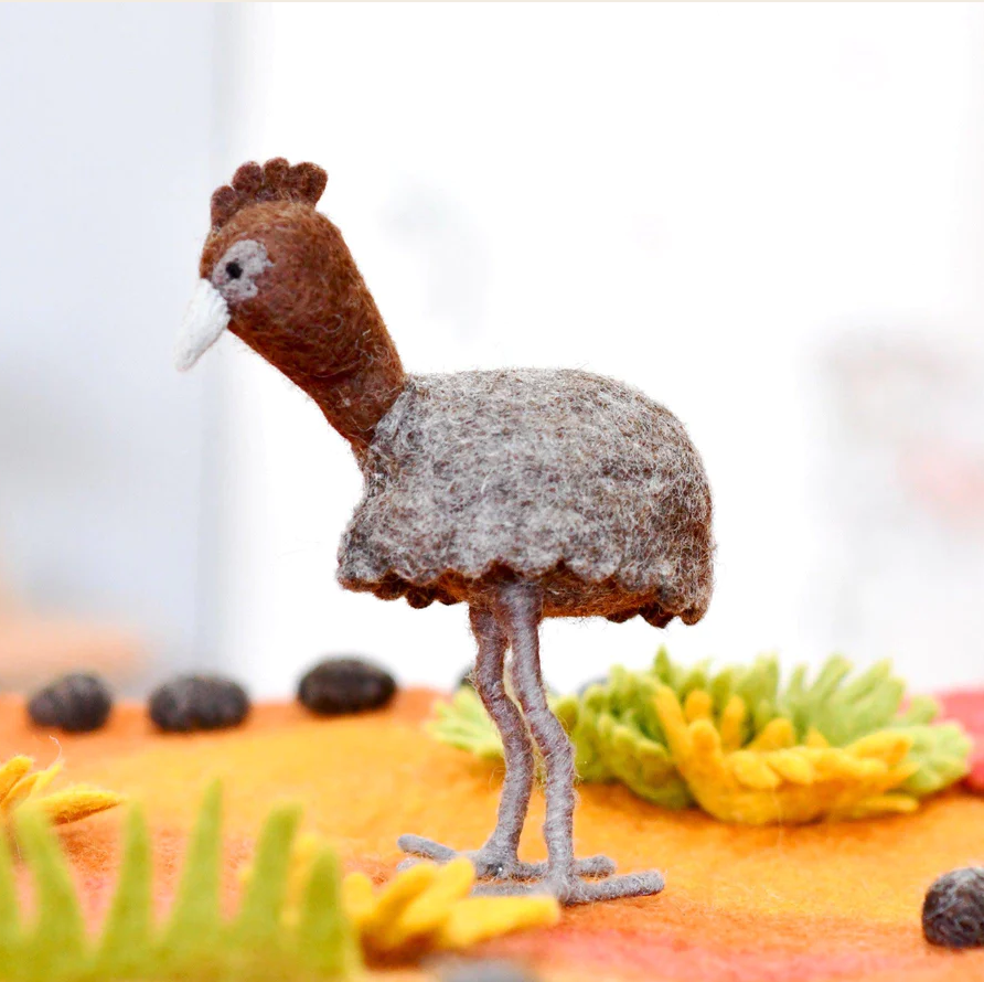 Felt Emu