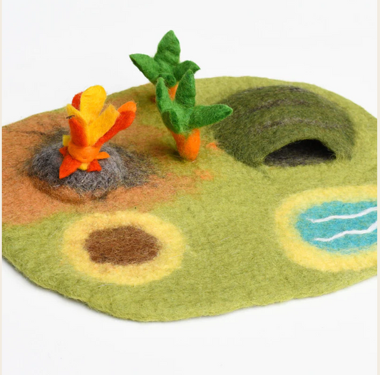 Dinosaur Land Play Mat Playscape