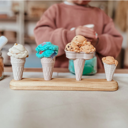 Wooden Ice Cream Stand