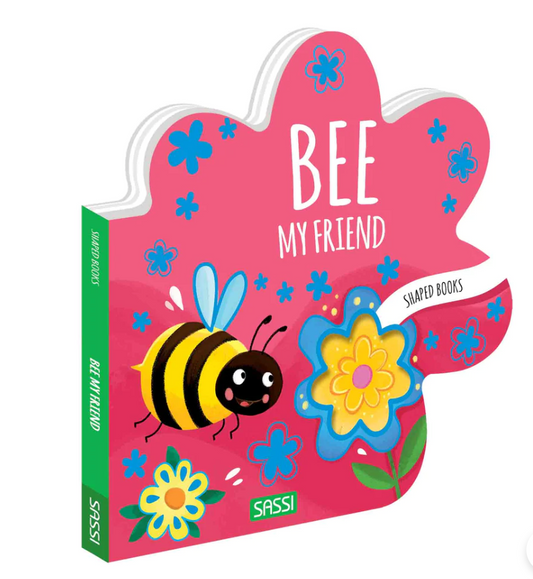 Sassi Shaped Board Book - Flower/Bee