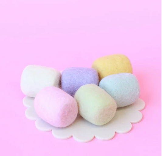 Pastel Easter Marshmallows - Set of 6