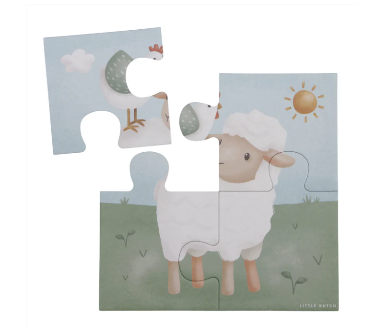 Little Farm 4 in 1 Puzzles
