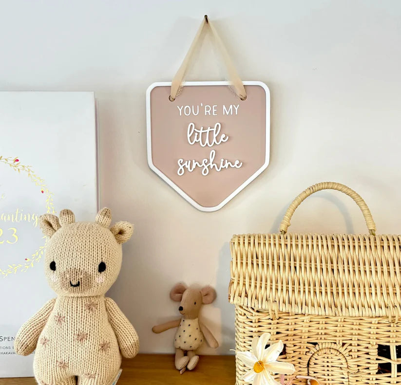 Decor Wall Banner - You're my little Sunshine