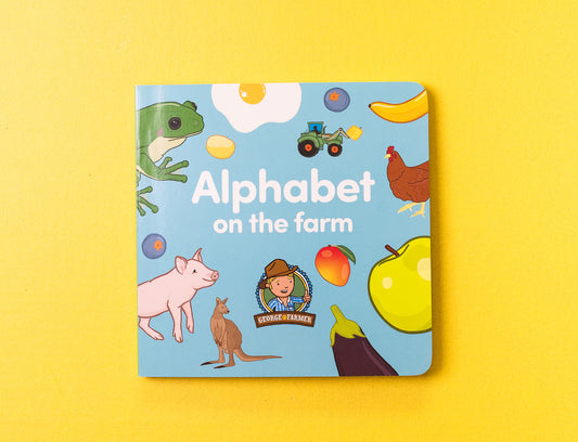 Alphabet on the Farm Board Book