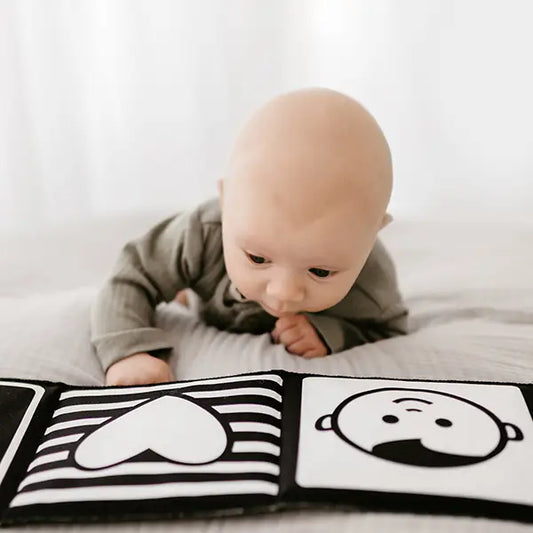 Faces For Baby Organic Cloth Book