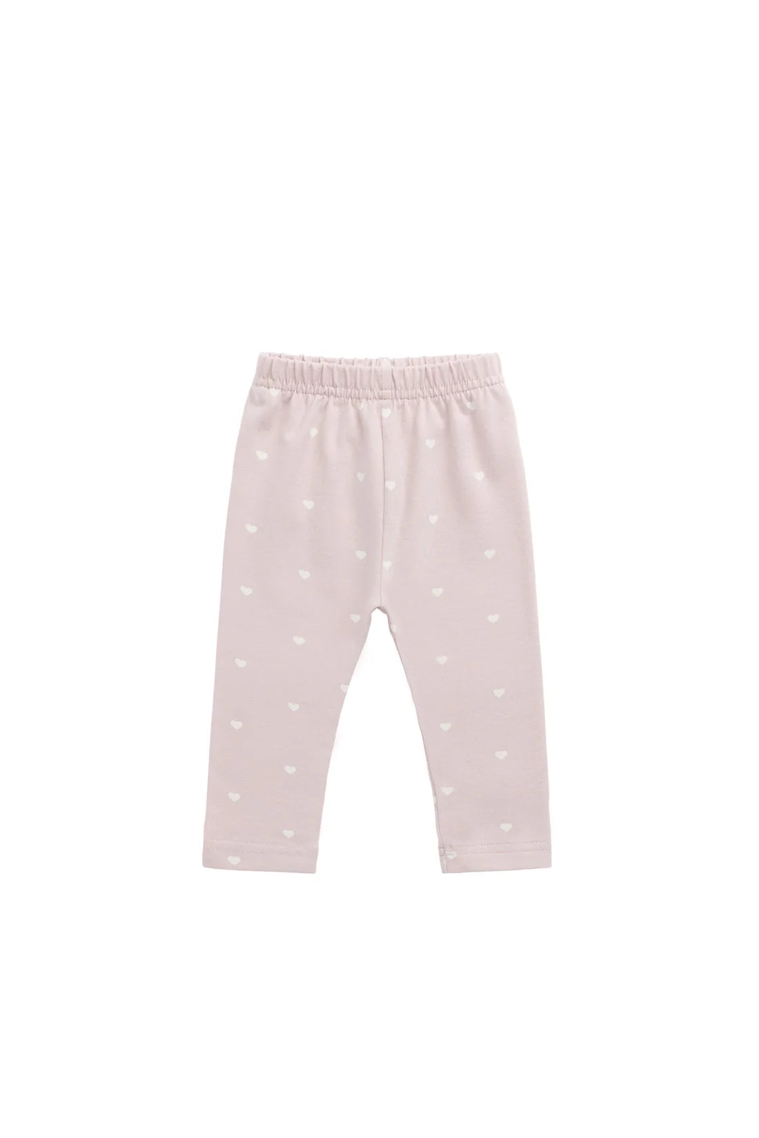 Organic Cotton Everyday Legging - Petite Heart Old Rose