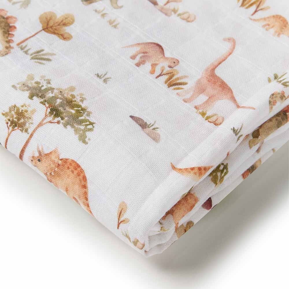 Dino Organic Muslin Wrap